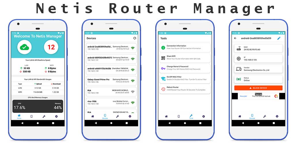 Netis Router Manager