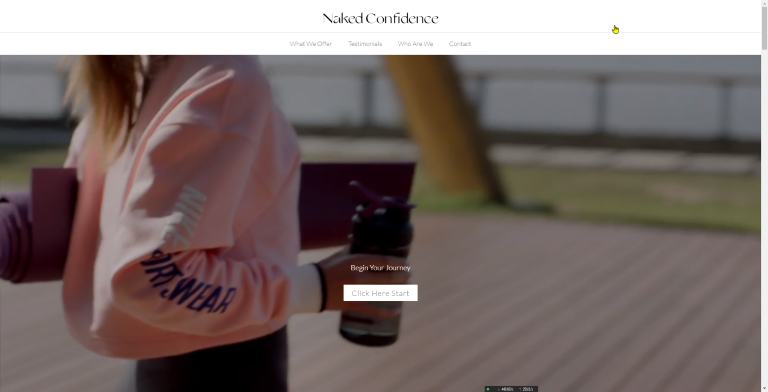 Earth day website design